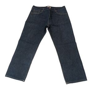 Levi 501 Men’s 40x 32‎ Button Fly Original Wash Straight Denim Blue Jeans